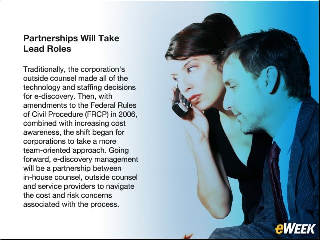 Partnerships Will Take Lead Roles