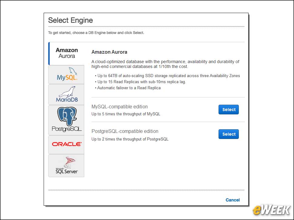 9 - Amazon Previews Aurora Relational Database