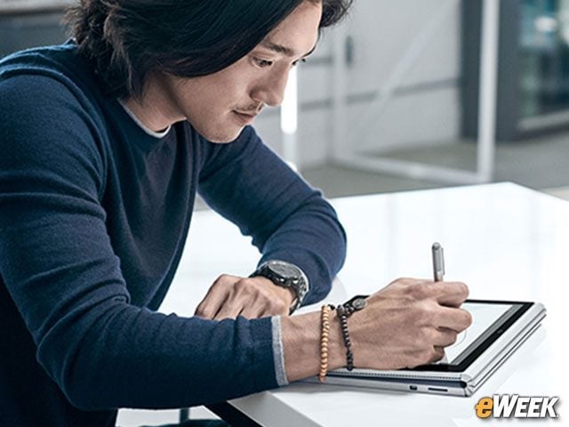 The Surface Book Has a Touch Screen