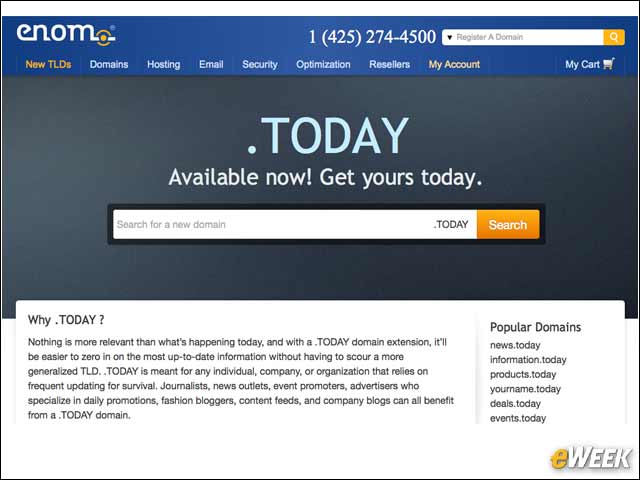 6 - .Today Is the Day for a New Domain