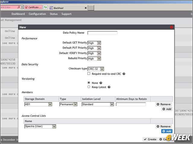 14 - Data Policies Control Objects in Storage Subsystems