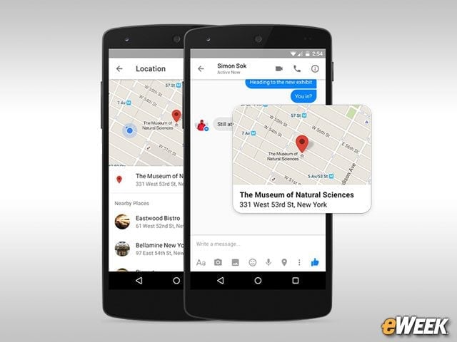 Share a Location Anywhere