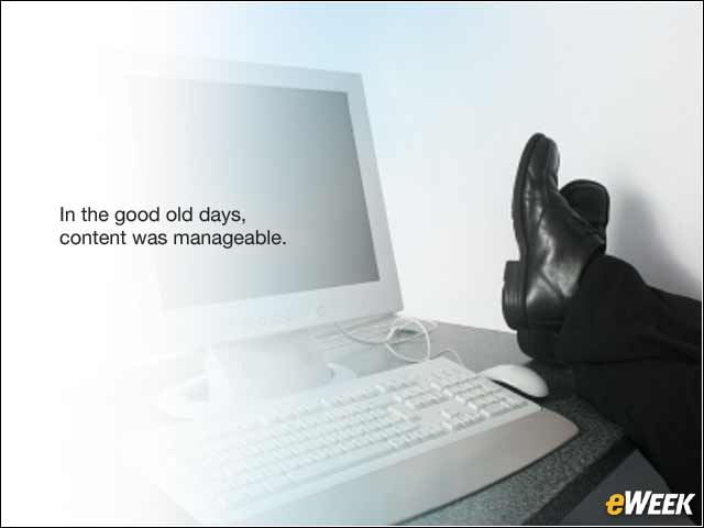 2 - First Age of Data: Content Mostly Originated With Humans