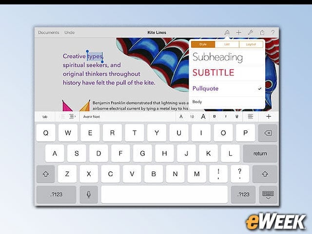 Apple iWork