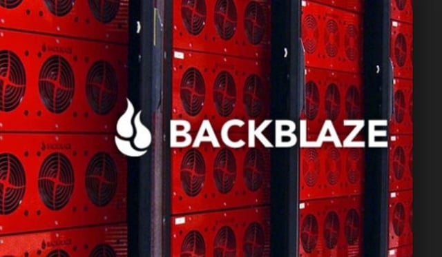 Backblaze storage