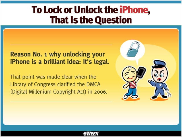 To Lock or Unlock the iPhone, That Is the Question