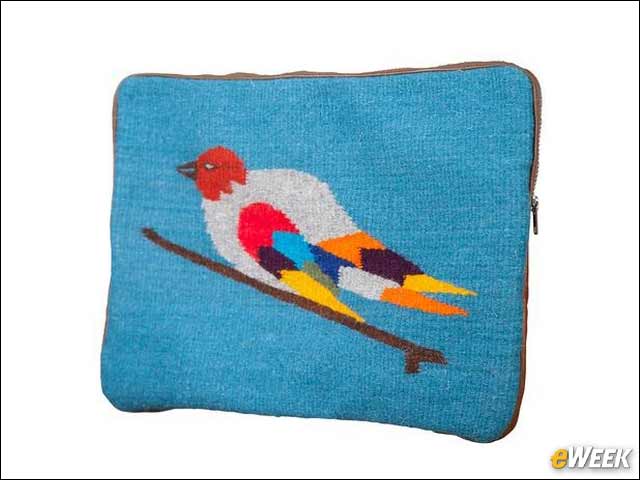 9 - Pajarito Wool Bird Laptop Case Stands Out ($115)