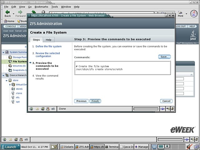 eWEEK Labs Walk-Through: Solaris 10 (6/06 Update)