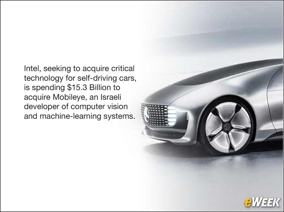1 - What Intel's $15.3 Billion Mobileye Buyout Means for Self-Driving Cars