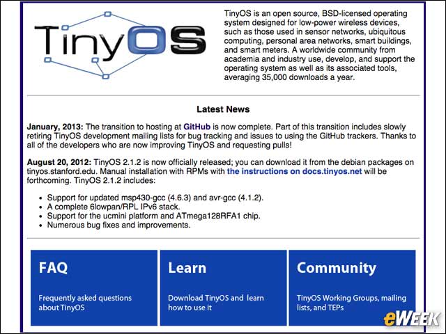 5 - TinyOS: Open-Source OS for IoT