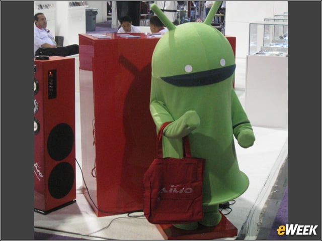 Android Dances to Aigos Beat