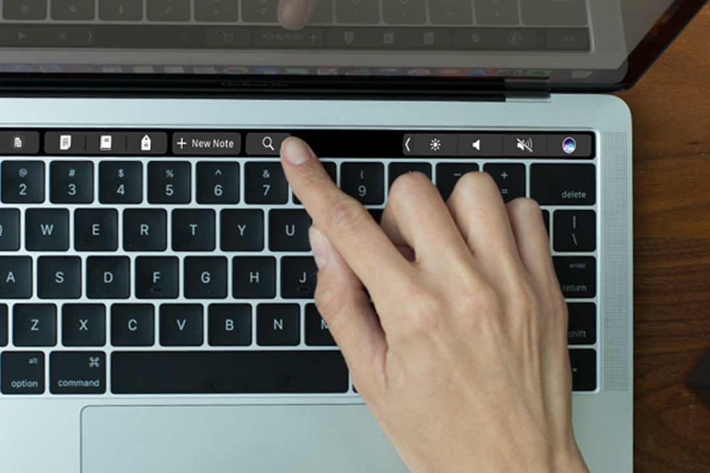 Evernote Touch Bar