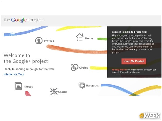 Touring Google+