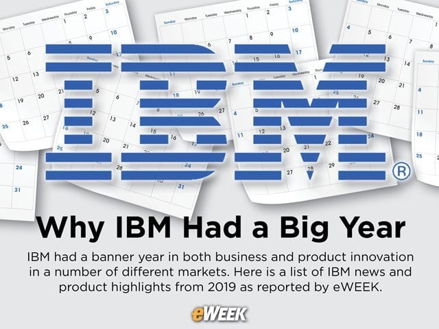 Why IBM Had a Big Year