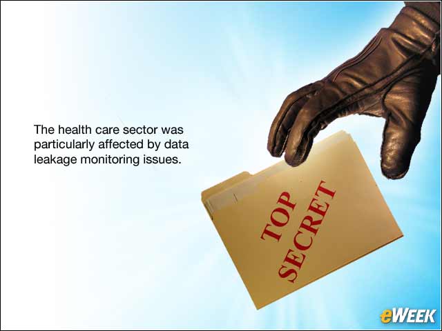 6 - Health Care, Financial Sectors See Data Leaks