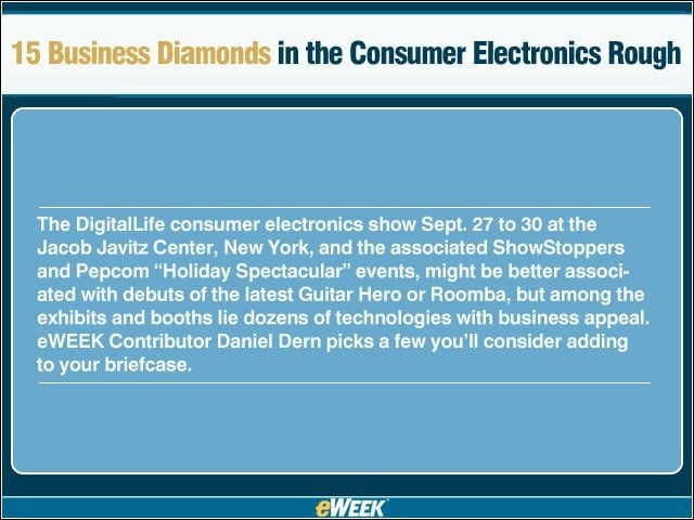 15 Business Diamonds in the Consumer Electronics Rough