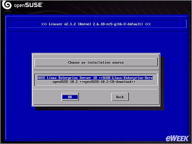 eWEEK Labs Walk-Through: SUSE Linux Enterprise Server 10