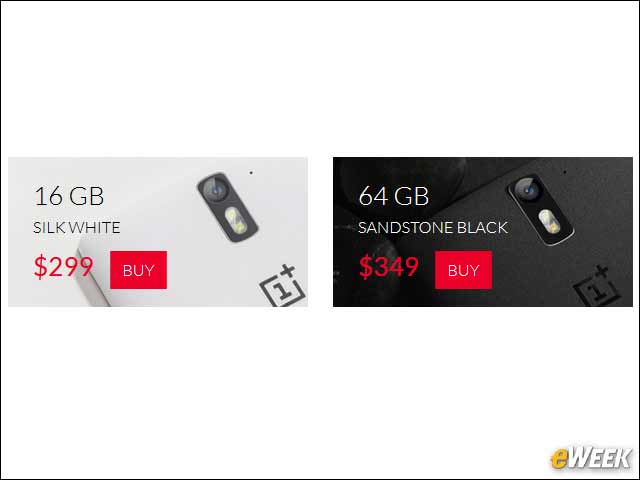 11 - One Plus One Carries an Attractive Price, but With Limited Storage