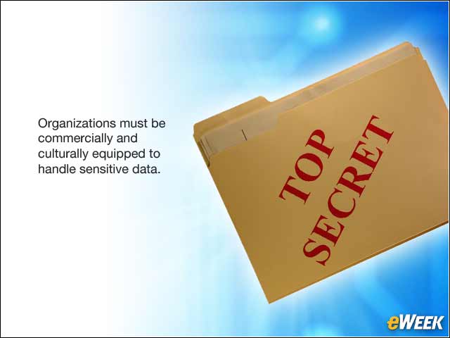 3 - Organizations Must Be Equipped to Handle Sensitive Data