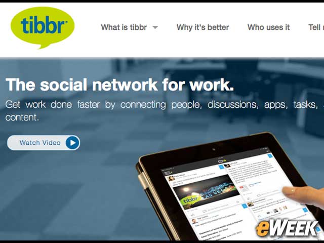 Tibbr: Who Needs the 'E?'