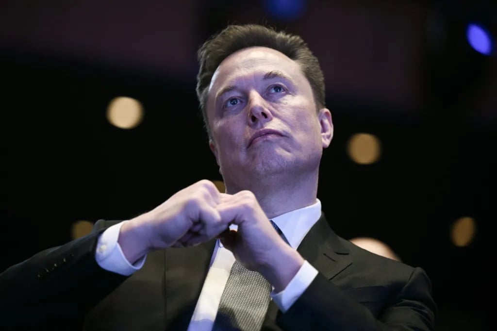 A picture of Elon Musk.