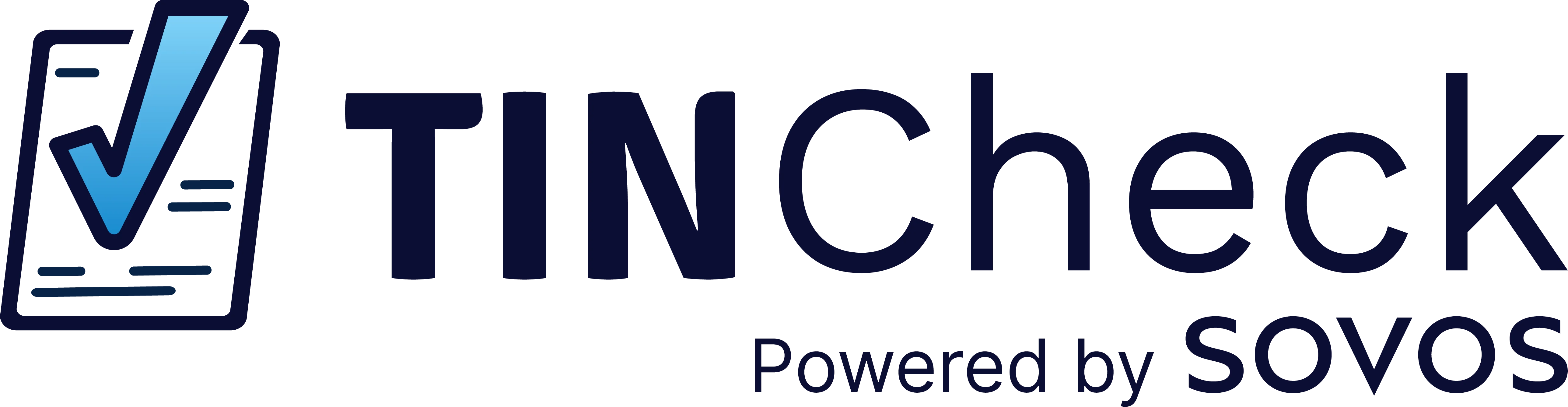 TINCheck powered by SOVOS Logo