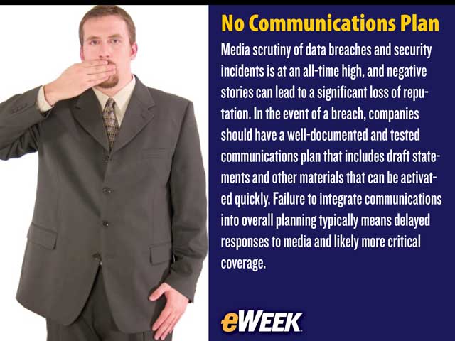 7-No Communications Plan
