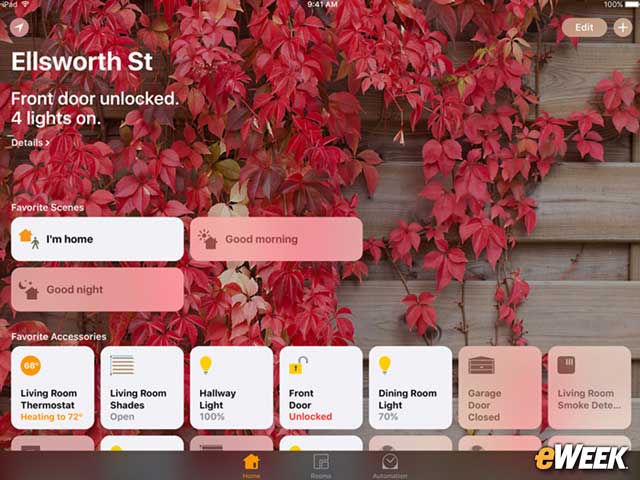 New Home App Controls Smart Devices