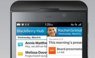 BlackBerry Posts Quarterly Profit, Ships 1 Million Z10 Phones