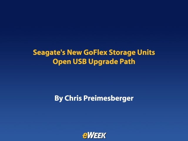 Seagate’s New GoFlex Storage Units Open USB Upgrade Path