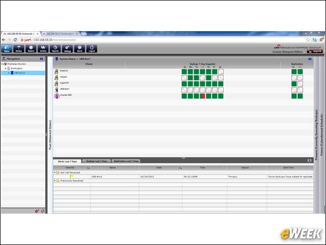 Tracking System Status