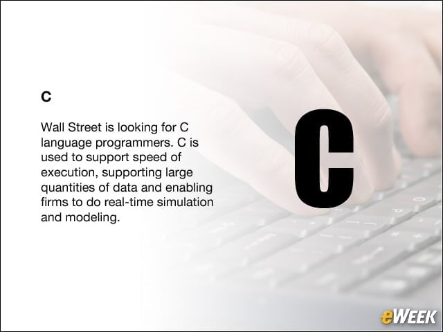 Java, C, PHP: 15 Programming, IT Skills That Are Thriving on Wall Street