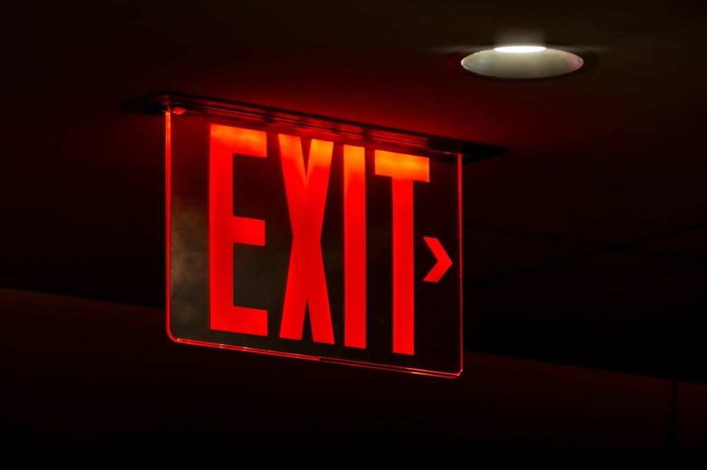 exit sign