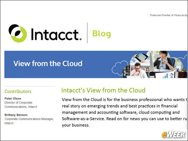 3 - Intacct, San Jose, Calif.