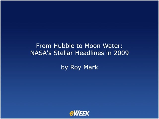 From Hubble to Moon Water: NASAs Stellar Headlines in 2009
