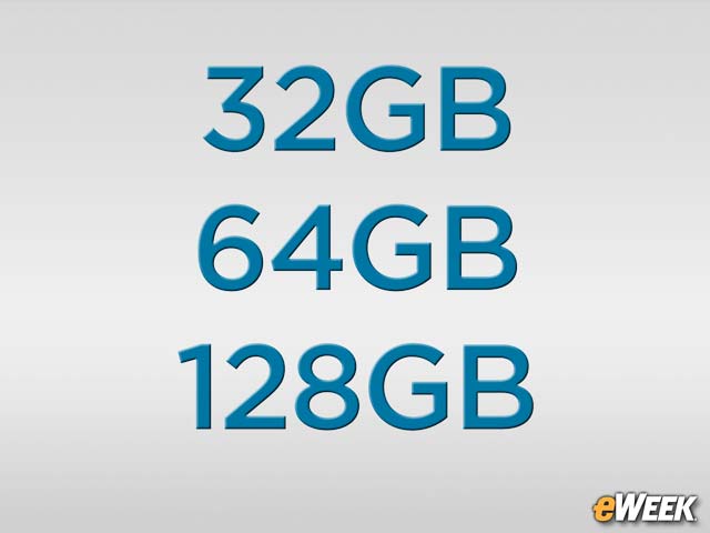 Storage Options Are Ample