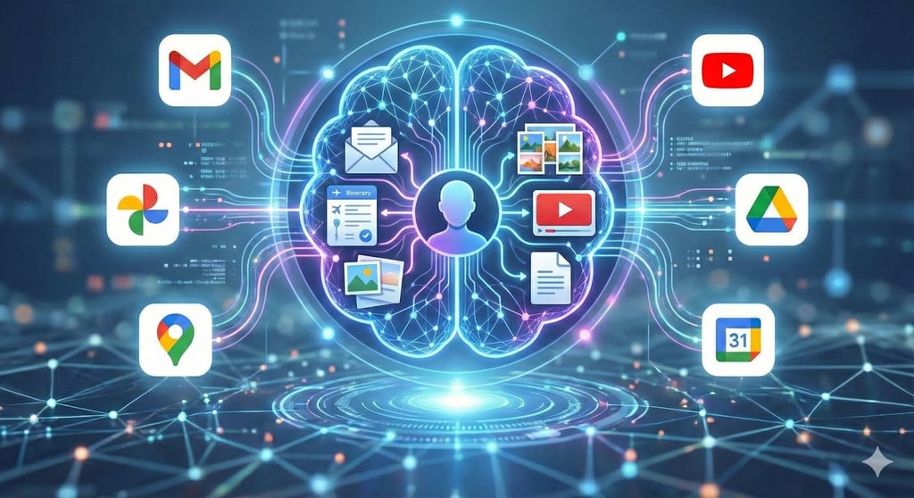 Google's integration of Gemini AI into it's several platforms.