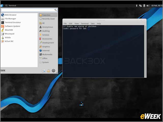 2 - Wipe Memory Clean When Exiting BackBox