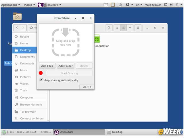 7 - Onion Share Enables Anonymous File Sharing
