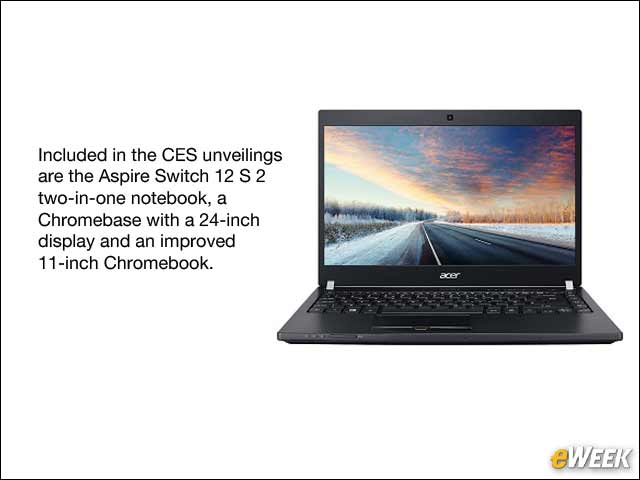 1 - Acer Expands Notebook, Tablet, Chromebook Offerings at CES