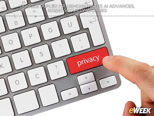 There Are Significant Privacy Implications