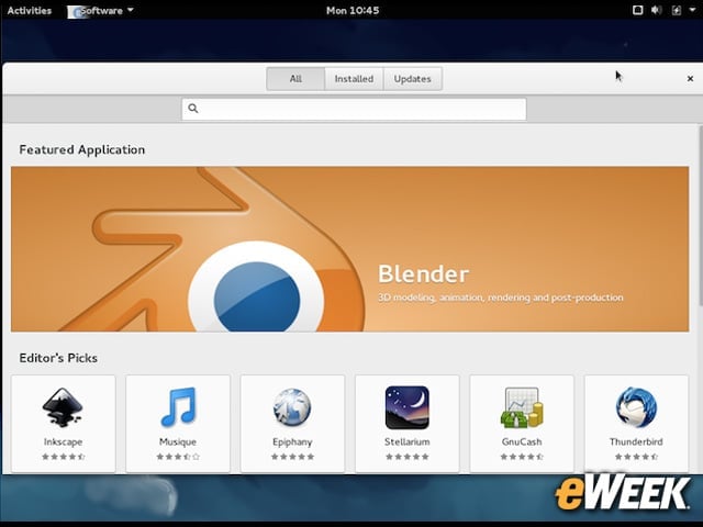 Users Can Easily Add More Software