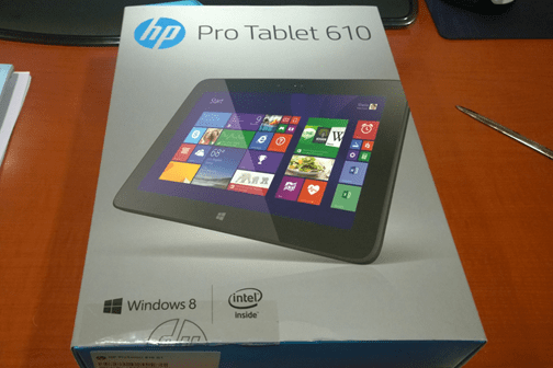 HP Pro Tablet 610