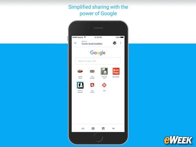 Google's Services Are Built In