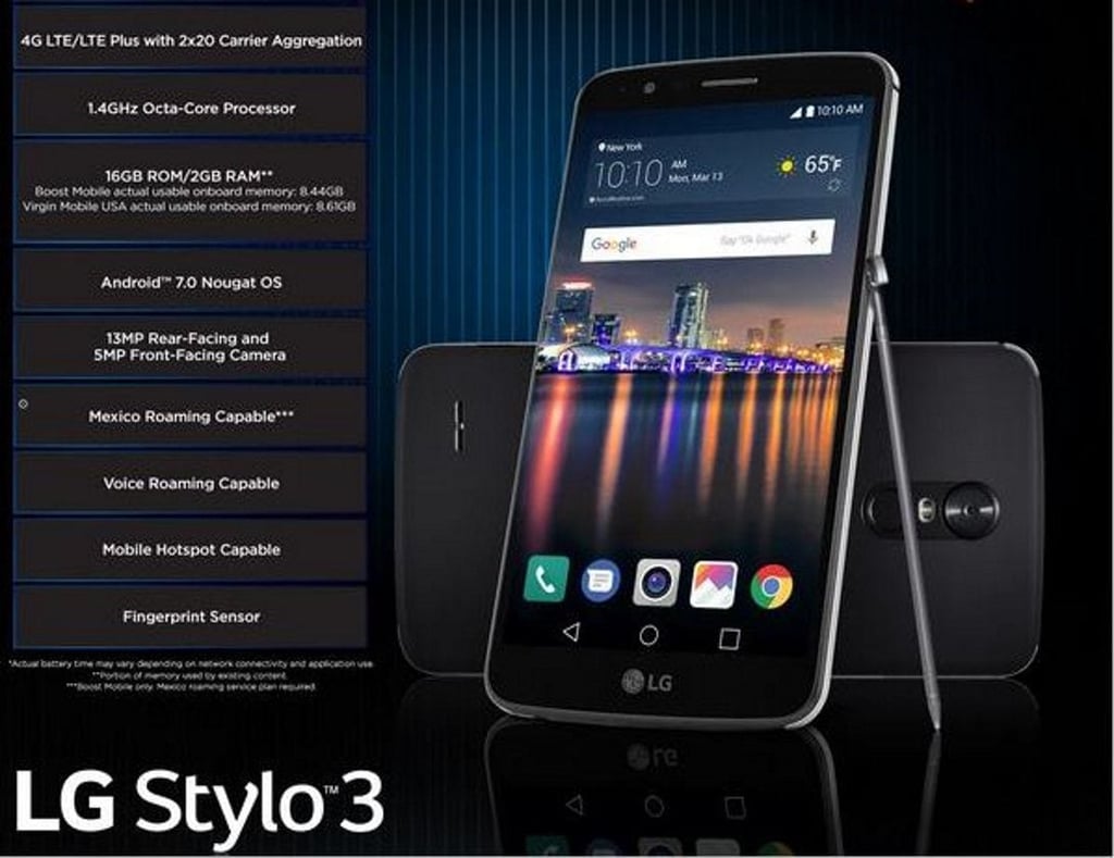 LG Stylo 3 Handset