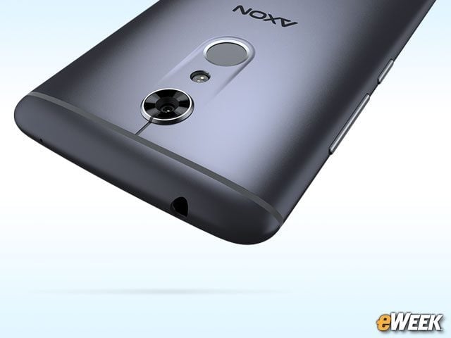 Typical Rear-Facing Fingerprint Sensor