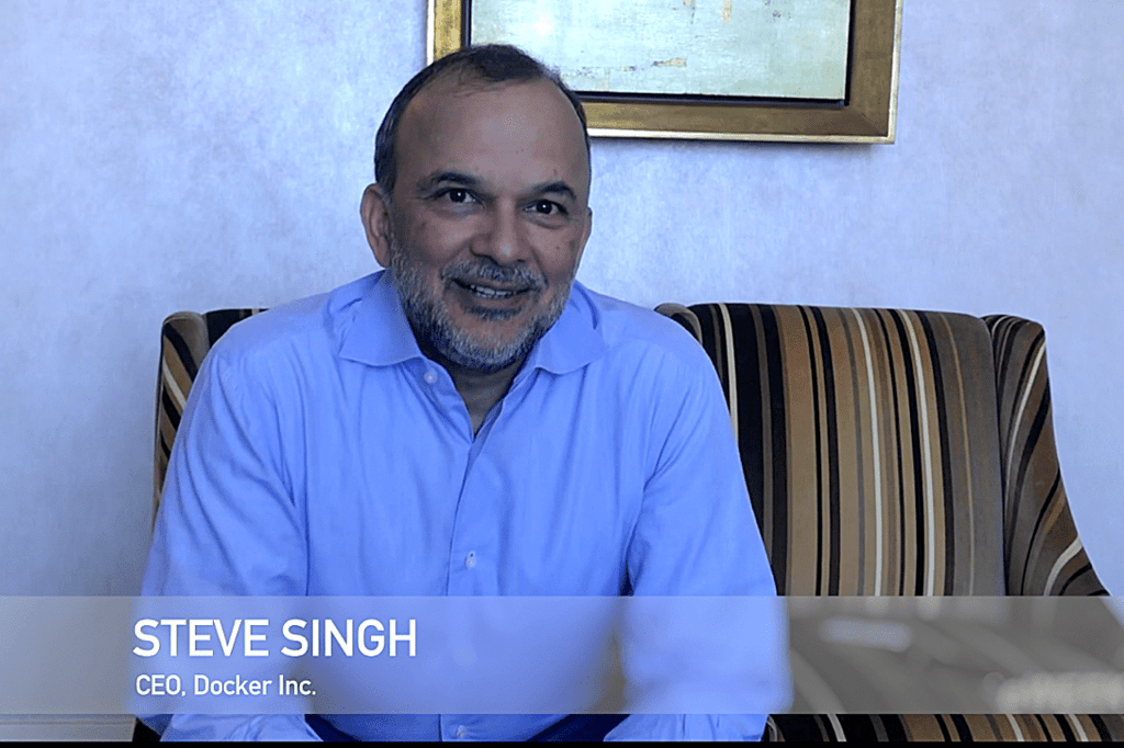 Docker CEO Steve Singh