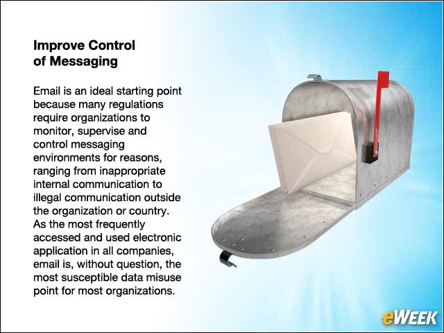 10 - Improve Control of Messaging