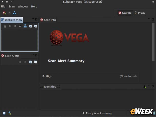 Vega Web Application Security Platform Finds Web Flaws
