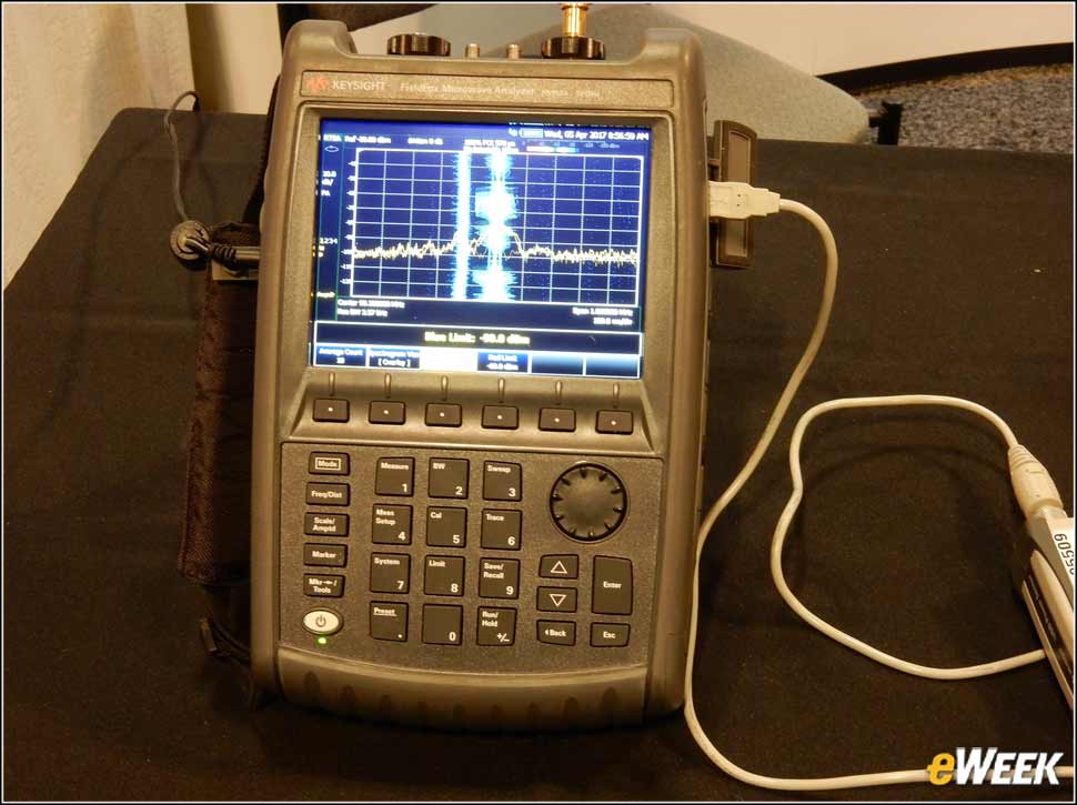 4 - Keysight FieldFox Is a Handheld Spectrum Analyzer